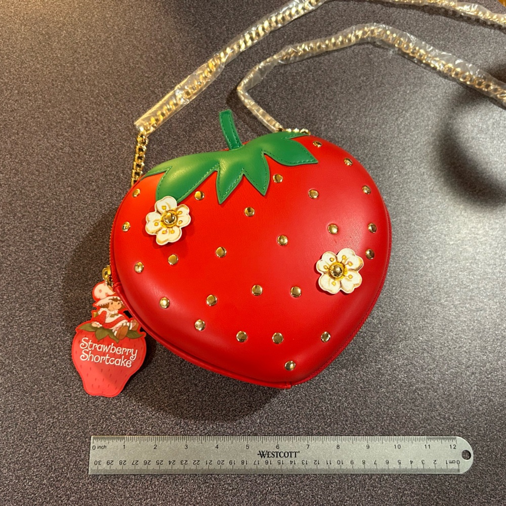 Strawberry Shortcake Red Crossbody Bag